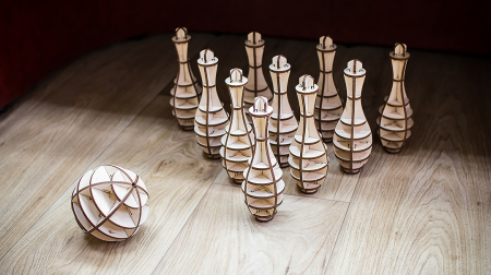 Puzzle 3D, Set mini bowling [1]
