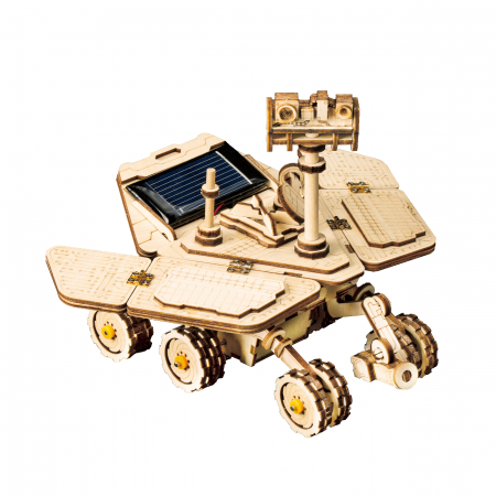 Puzzle 3D spatial, cu baterie solara, Vagabond Rover [0]