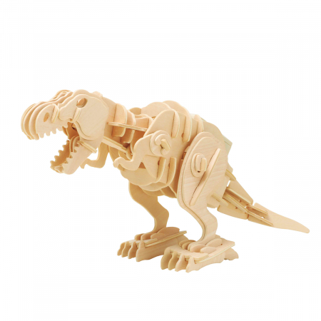 Puzzle 3D T-Rex mobil [0]
