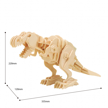 Puzzle 3D T-Rex mobil [1]
