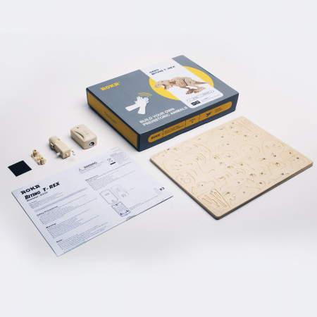 Puzzle 3D T-Rex mobil [2]