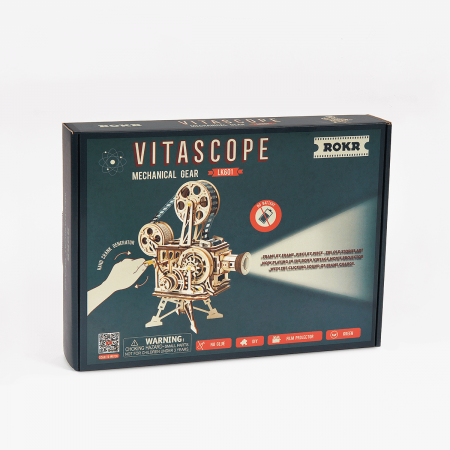 Puzzle 3D Vitascope, Lemn, 183 piese [6]