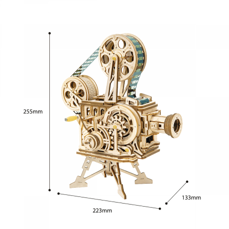 Puzzle 3D Vitascope, Lemn, 183 piese [5]