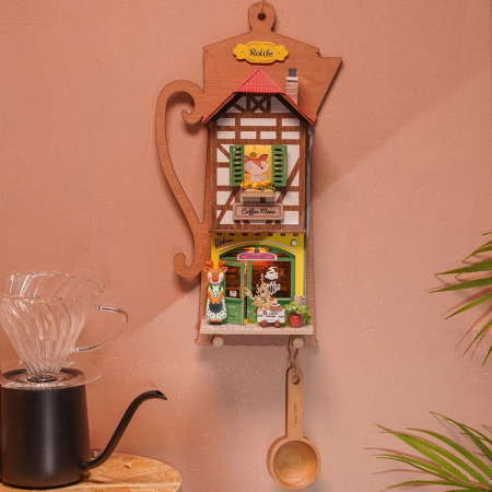 Book Nook, Casuta DIY, Cafenea, 41 piese [3]