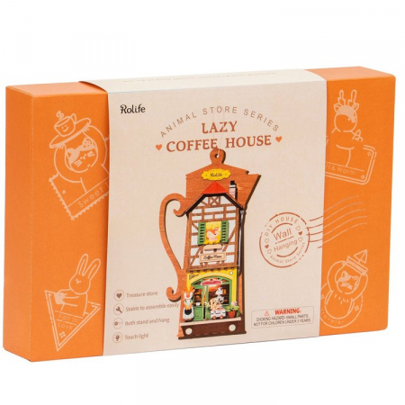 Book Nook, Casuta DIY, Cafenea, 41 piese [5]