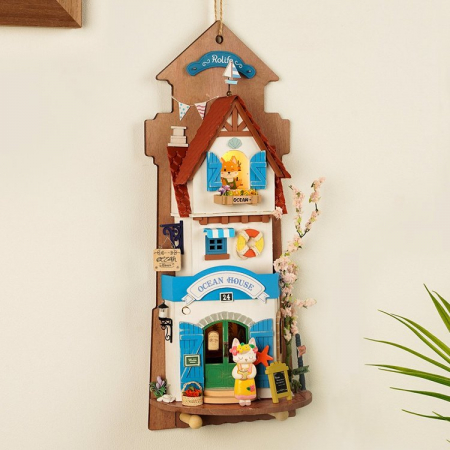 Puzzle tablou 3D, Vila de pe insula viselor, 122 piese [2]
