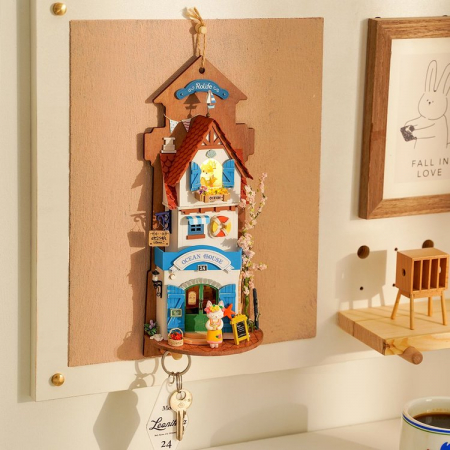 Puzzle tablou 3D, Vila de pe insula viselor, 122 piese [1]