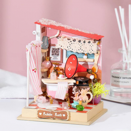 Puzzle 3D, Casuta DIY, Baie cu spuma (Baie) [1]