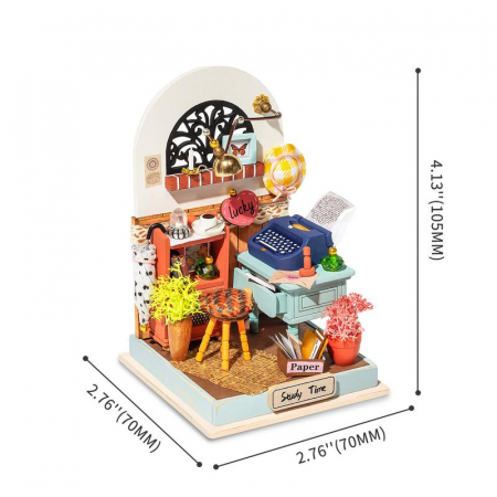 Puzzle 3D, Casuta DIY, Chef de munca (Birou) [3]