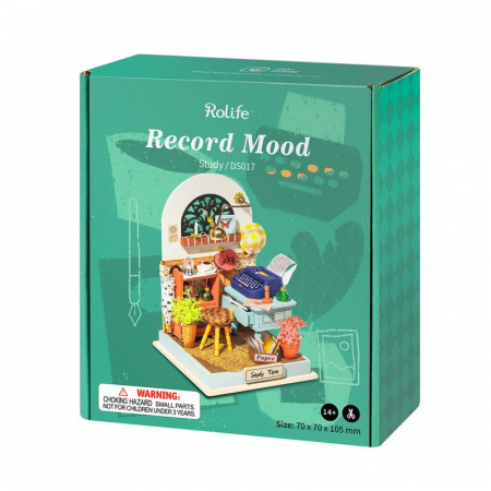 Puzzle 3D, Casuta DIY, Chef de munca (Birou) [4]
