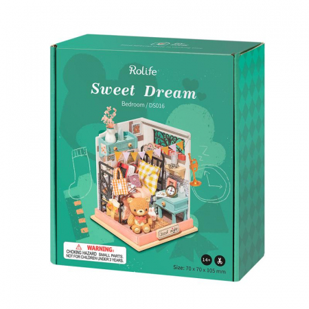 Puzzle 3D, Casuta DIY, Vise frumoase (Dormitor) [5]