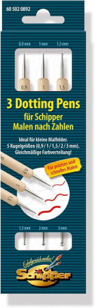 Set 3 instrumente duble pictura spatii inguste sau dotting [2]