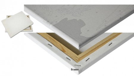 Set 3 picturi pe numere, cu sasiu, Dans dans, dans, 50 x 120 cm [2]