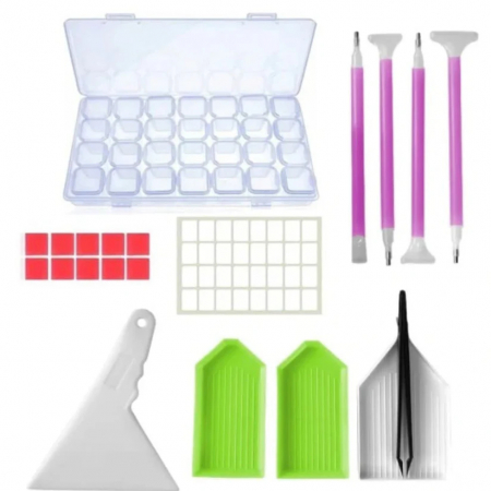 Accesorii pentru goblenurile cu diamante - Set accesorii pentru goblenurile cu diamante