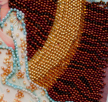 Set broderie cu margele cusute, Andromeda, 20x20 cm [2]