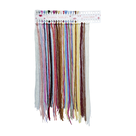 Set broderie in cruciulita pe panza pre-imprimanta, Floarea soarelui 32x40 cm [2]