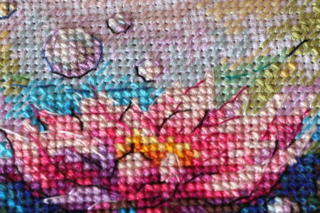 Set broderie in cruciulita, Miracol colorat, 25x23 cm [2]