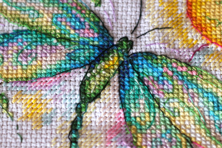 Set broderie in cruciulita, Miracol colorat, 25x23 cm [5]