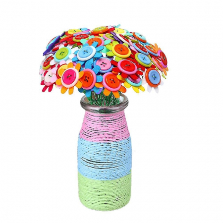 Set creatie buchet de flori din nasturi [0]