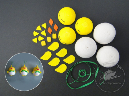 Set creatie jucarii, 3 Puisori [2]