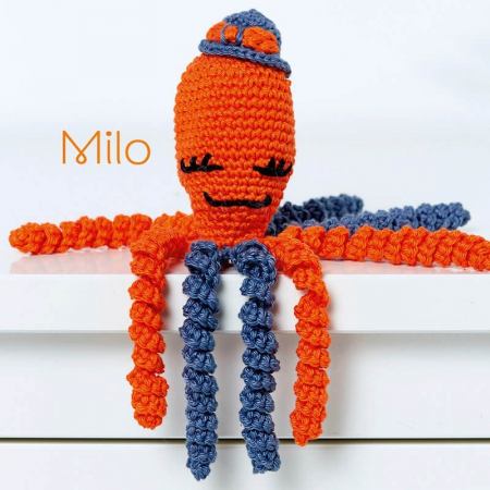 Caracatita Amigurumi, Milo [0]