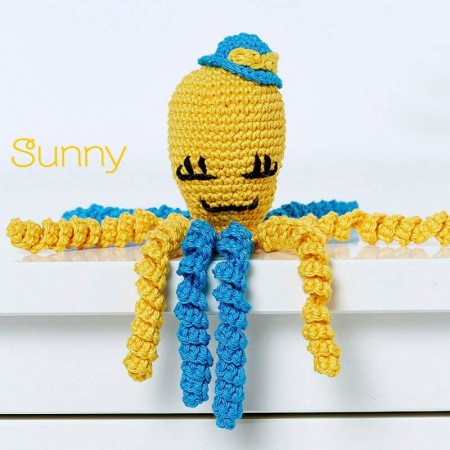 Jucarii DIY - Caracatita Amigurumi, Sunny
