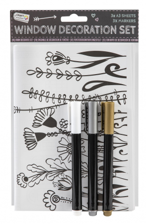 Set creativ decorat ferestre, A3 [0]