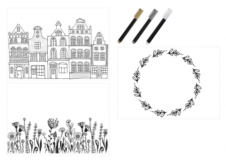 Set creativ decorat ferestre, A3 [3]