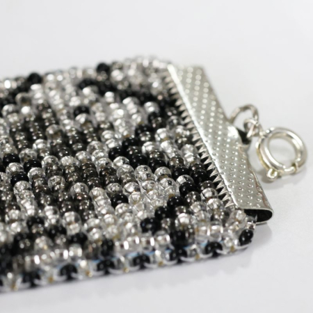 Set decoratie cu margele, bratara, Traditie cu margele, 3 culori, 15 x 4,2 cm [3]