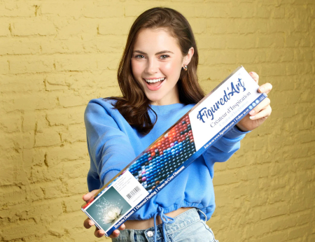 Set goblen cu diamante, fara sasiu, Magia luminii, 40x50 cm [2]