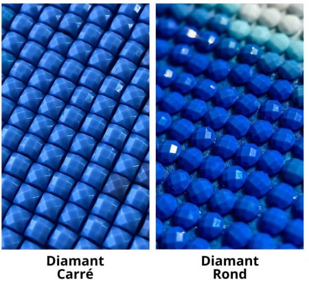 Set goblen cu diamante, cu sasiu, Dive in gradina, 40x50 cm [1]