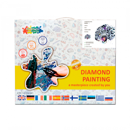 Goblen cu diamante,  Leopard de Zapada [5]