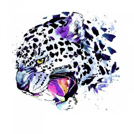 Goblen cu diamante,  Leopard de Zapada [0]