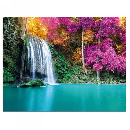 Set goblen cu diamante, cu sasiu, Peisaj la Cascada [0]