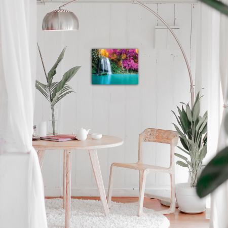 Set goblen cu diamante, cu sasiu, Peisaj la Cascada [4]