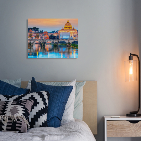 Set goblen cu diamante, cu sasiu, Podul Sant'Angelo [4]