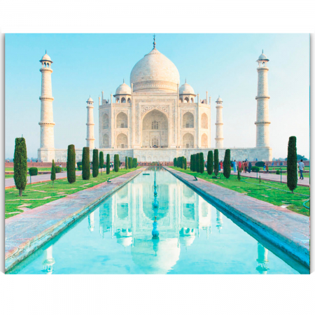 Goblen cu diamante, cu sasiu, Taj Mahal [0]