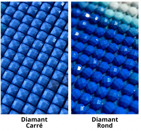 Set goblen cu diamante, cu sasiu, Pasari in gradina, 40x50 cm [3]