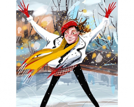 Set goblen cu diamante, fara sasiu, Bucurie, 38x38cm [0]