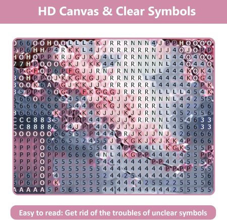 Set goblen cu diamante, fara sasiu, Sakura noaptea, 30x40 cm [2]