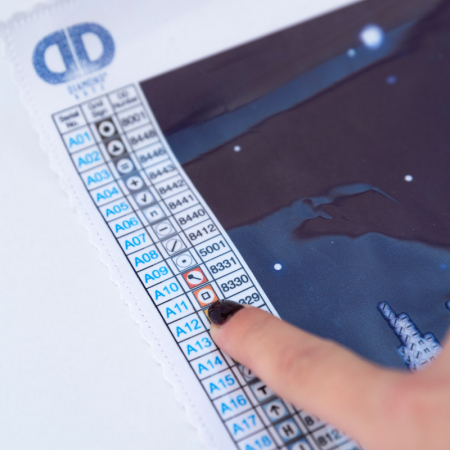 Set goblen cu diamante, fara sasiu, Riviera, 47x66 cm [3]