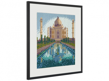 Set goblen cu diamante, fara sasiu, Taj Mahal, 20x20 cm [2]