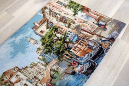 Set goblen, Strazile din San Polo, 39x23 cm [4]