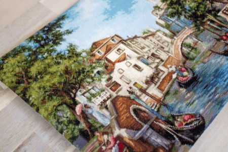 Set goblen, Strazile din San Polo, 39x23 cm [2]