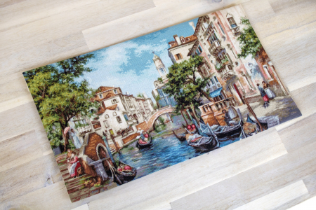 Set goblen, Strazile din San Polo, 39x23 cm [3]
