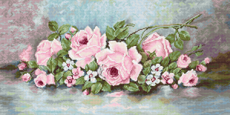 Ac & Ata - Set goblen, Trandafiri, 30x15 cm