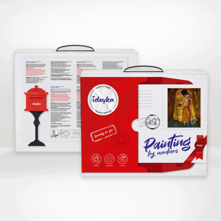 Set pictura pe numele, cu sasiu, Soare intr-un cos , 40x50 cm [2]