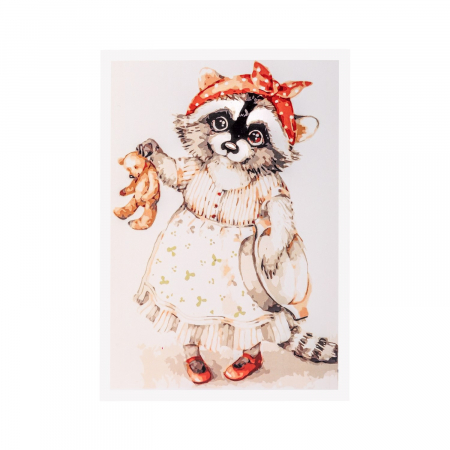 Set pictura pe numere, cu sasiu, Ratonel [0]