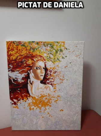 Set pictura pe numere, cu sasiu, Briza de vara - Josephine Wall, 40x50 cm [4]