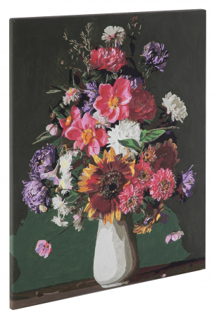 Set pictura pe numere, cu sasiu, Buchet de flori, 40x50 cm [1]